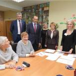 Михаил Игнатьев поздравил подопечных комплексного центра социального обслуживания населения города Чебоксары с Днем пожилых