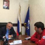 Депутат республиканского парламента Давуд Сулейманов провел прием граждан