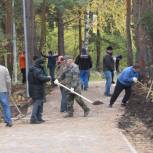 Каменские партийные активисты вышли на субботник