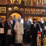 Алексей Мурыгин принял участие в открытии храма в деревне Чандрово 