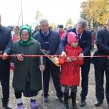 Состоялось торжественное открытие дороги в д.Томлей Красночетайского района