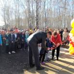 Сквер, благоустроенный в рамках «Городской среды, торжественно открыли в Куйтуне