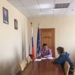 Депутат ЭГС Александр Габунов провел свой первый прием граждан 
