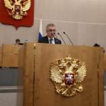 Юрий Левицкий выступил на пленарном заседании  Государственной Думы