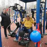 В Белебеевском районе появилась спортивная площадка, адаптированная для людей с ОВЗ