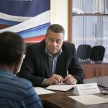 Депутат Законодательного собрания Севастополя от фракции «Единая Россия» Владимир Зубенко провел личный прием граждан