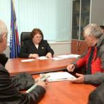Заместитель Секретаря регионального отделения Партии Альбина Егорова провела прием граждан по личным вопросам