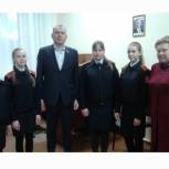 Владимира Вдонина поблагодарили за помощь школе Наровчата