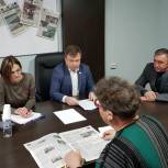 Талица: депутат Государственной Думы Максим Иванов провел прием граждан