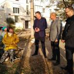 Вячеслав Камзолов встретился с жителями Мекензиевых гор и улицы Баумана