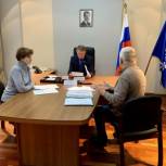 В Вологодской региональной общественной приемной состоялся прием депутата Госдумы  РФ Алексея Канаева 