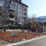 Обновленные в рамках проекта дворовые площадки открыли в Горно-Алтайске 