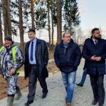Артем Туров с рабочим визитом посетил Дорогобужский район