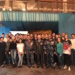 Брюховецкие единороссы организовали уроки мужества «Есть на кого равняться!»