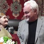 Старейшего члена «Единой России» в Тамбовской области партийцы поздравили с днем рождения