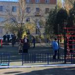 В Каспийске состоялось открытие дворовой территории в рамках реализации партпроекта «Городская среда»