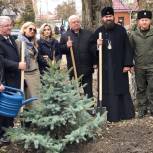 В Кировском ГО высадили деревья в честь 75-летия Великой Победы 