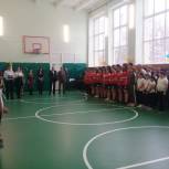 В Александровском районе открылся обновлённый школьный спортзал