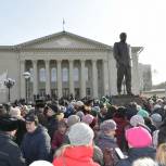 В Самаре установили памятник первому директору металлургического завода Павлу Мочалову