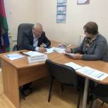 Депутат Госдумы Владимир Синяговский встретился с кубанцами в региональной общественной приемной