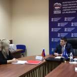 Продолжаются приемы граждан в рамках единой недели приемов, посвященных 18-летию со дня создания Партии «Единая Россия»