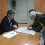 Депутат Государственного Совета Чувашской Республики Иванов В.В. провел прием граждан в Сугайкасинском сельском поселении