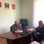 Чегемские партийцы провели прием граждан