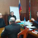 Член местного политсовета Партии «Единая Россия» Гаджимурад Мусаев провел прием граждан