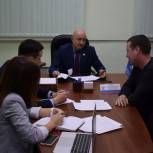 Член Совета Федерации Александр Вайнберг провел очередной прием граждан 
