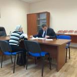 Внеочередной прием граждан провел Андрей Макаров в общественной приемной «Единой России»