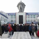 В Большой Черниговке почтили память земляков, погибших в Чечне