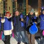 Партийцы приняли участие в торжественном открытии Ледового городка Салехарда