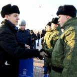 15 тюменцев отправились служить в Президентский полк