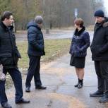 Обнинские депутаты-единороссы проверили качество уборки городских дорог