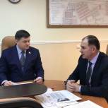 Квитка проконтролировал ход реализации нацпроектов в Голышманово