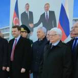Единороссы приняли участие в церемонии открытия моста на Российско-Азербайджанской границе