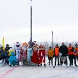 В рамках программы «Добрый лед» в Батыревском районе открылась новая хоккейная коробка