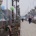 В Хасавюрте торжественно открыли объекты по проектам «Городская среда» и «Безопасные дороги»
