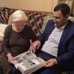 Хиби Алиев посетил ветерана ВОВ