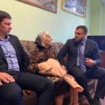 Салих Сагидов посетил блокадниц Ленинграда