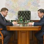 Состоялась рабочая встреча Николая Любимова и Андрея Макарова