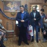 Луховицкие партийные активисты посетили пансионат для престарелых людей «Милосердие»