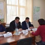 Александр Постоялко провел прием граждан в Мглинском районе