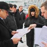 Представители комитета по строительству провели выездное заседание