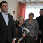 Калужские партийцы поздравили старейшего члена «Единой России» с днем рождения