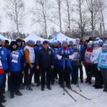 Липецкие единороссы приняли участие в «Лыжне России–2020»