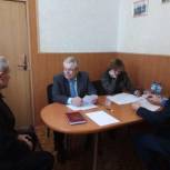 В общественной приёмной Ивнянского местного отделения партии провёл приём депутат областной Думы Николай Шаталов 