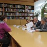 Василий Евсеев провел прием жителей Суземского района