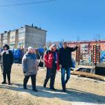 Депутаты Сахалинской областной Думы проконтролировали ход строительства социальных объектов в Макарове