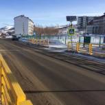 В Холмском районе партийцы проверили  качество  очистки дорог от снега